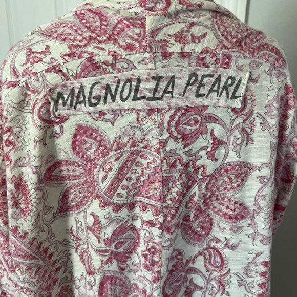 Magnolia Pearl Paisley Print Long Cardigan/Duster - Picture 3 of 7